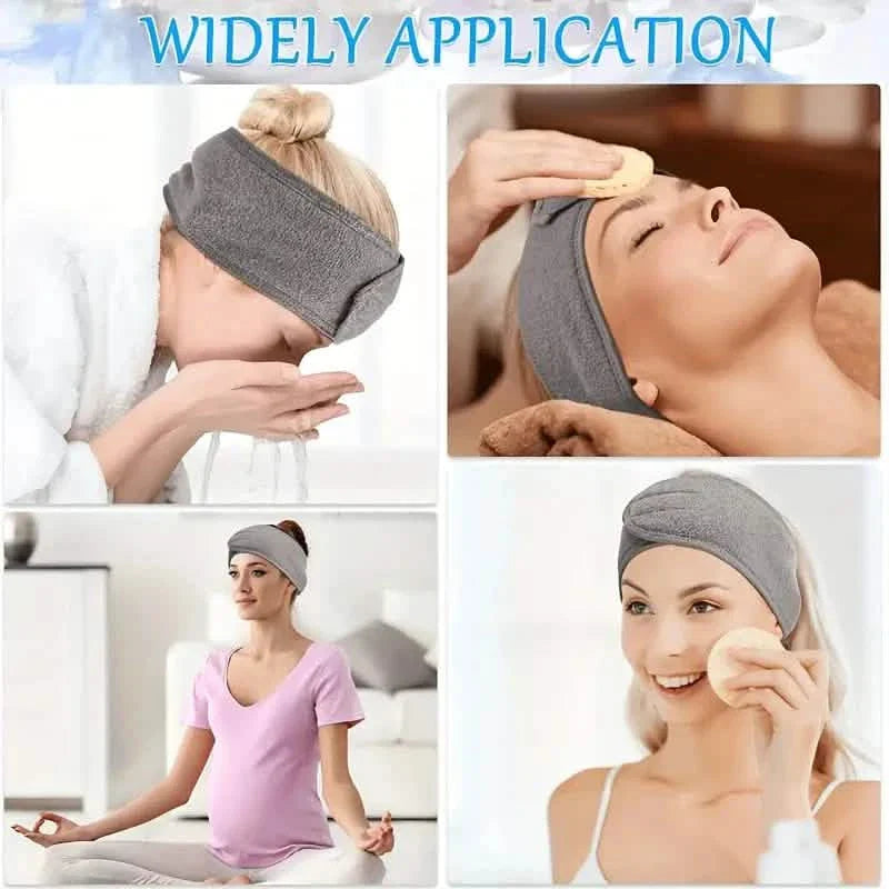 Adjustable Women's Headband - Soft, Non-Slip, Ideal for Makeup, Face Washing, Yoga, and Running DailySale