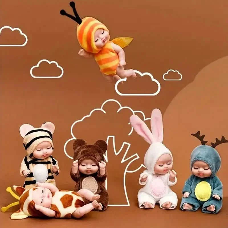Adorable 4.3" Reborn Doll - Mini Cute Sleeping Youngsters Series DailySale