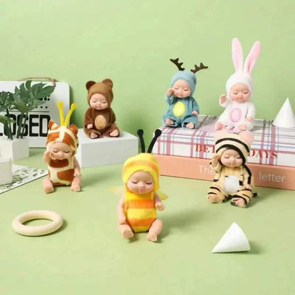 Adorable 4.3" Reborn Doll - Mini Cute Sleeping Youngsters Series DailySale