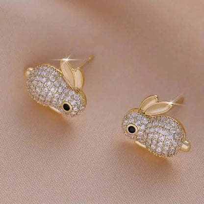 Adorable Rabbit-shaped Earrings DailySale