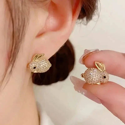 Adorable Rabbit-shaped Earrings DailySale