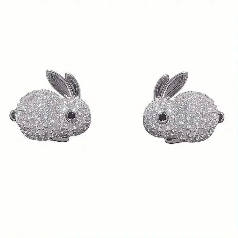 Adorable Rabbit-shaped Earrings DailySale