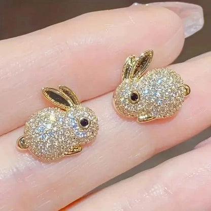 Adorable Rabbit-shaped Earrings DailySale