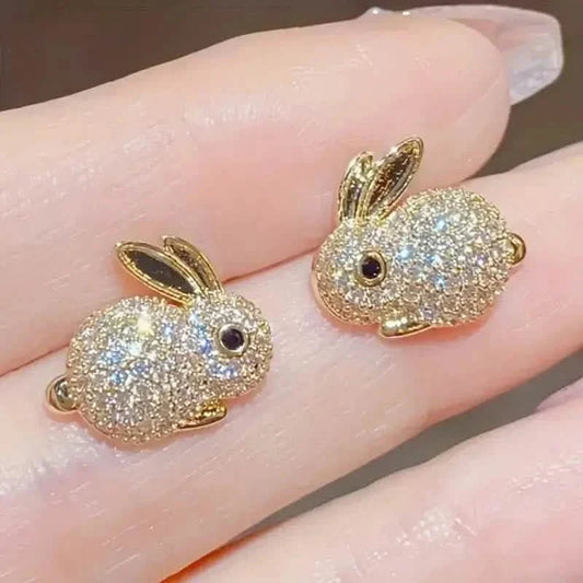 Adorable Rabbit-shaped Earrings DailySale