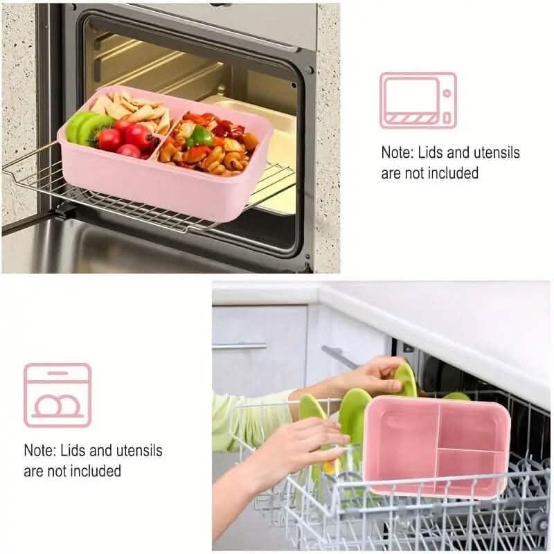 Adult Leak Proof Lunch Box with Tableware DailySale