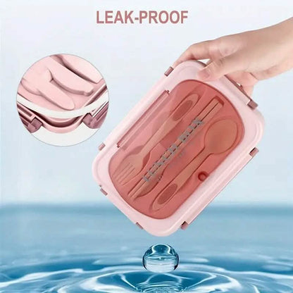 Adult Leak Proof Lunch Box with Tableware DailySale