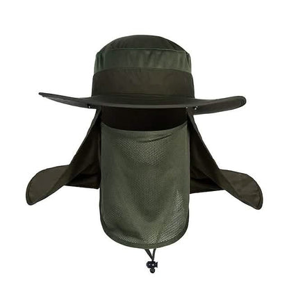 Adult Wide Brim Sun Hat with Neck Face Flap Cover DailySale