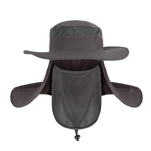 Adult Wide Brim Sun Hat with Neck Face Flap Cover DailySale