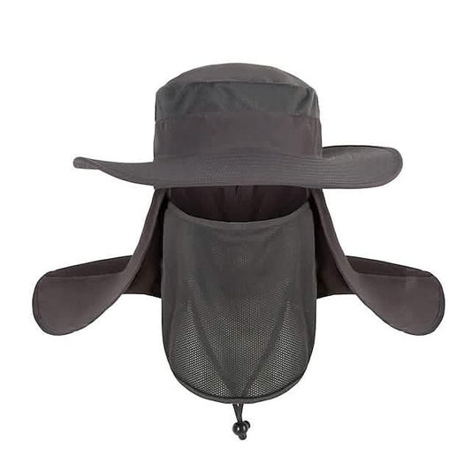 Adult Wide Brim Sun Hat with Neck Face Flap Cover DailySale