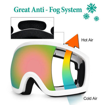 Adult Winter Ski Goggles Double Lens Eyewear Sunglasses DailySale