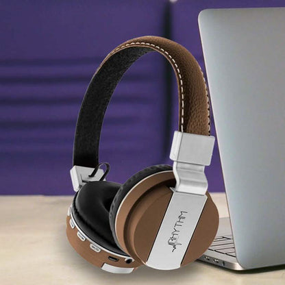 Aduro Pop Soul Leather Wireless Headphones DailySale