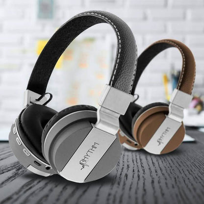 Aduro Pop Soul Leather Wireless Headphones DailySale