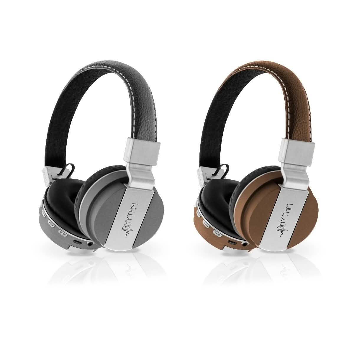 Aduro Pop Soul Leather Wireless Headphones DailySale
