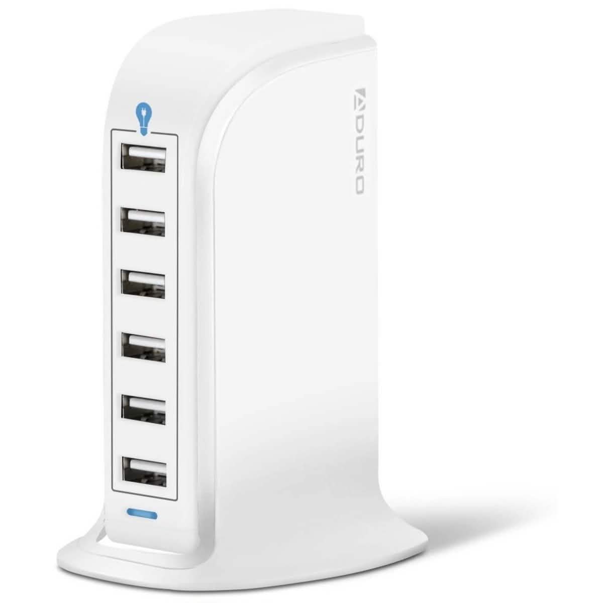 Aduro Powerup 6 Port USB Home Charging Station DailySale