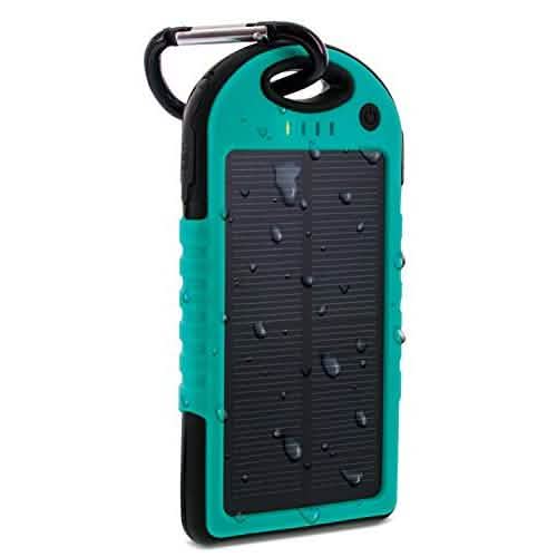 Aduro Powerup Solar 6,000 mAh Portable Backup Battery DailySale