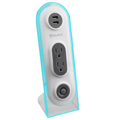 Aduro Surge Duo Dual USB & Dual Surge Charging Station DailySale