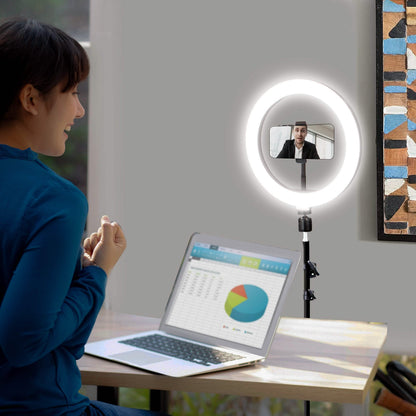 Aduro U-Stream Home Streaming Studio with 10" Ring Light and Tripod DailySale