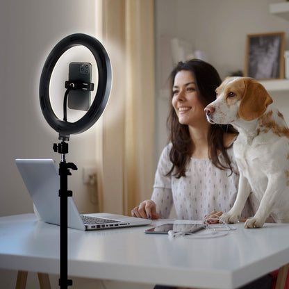 Aduro U-Stream Home Streaming Studio with 10" Ring Light and Tripod DailySale