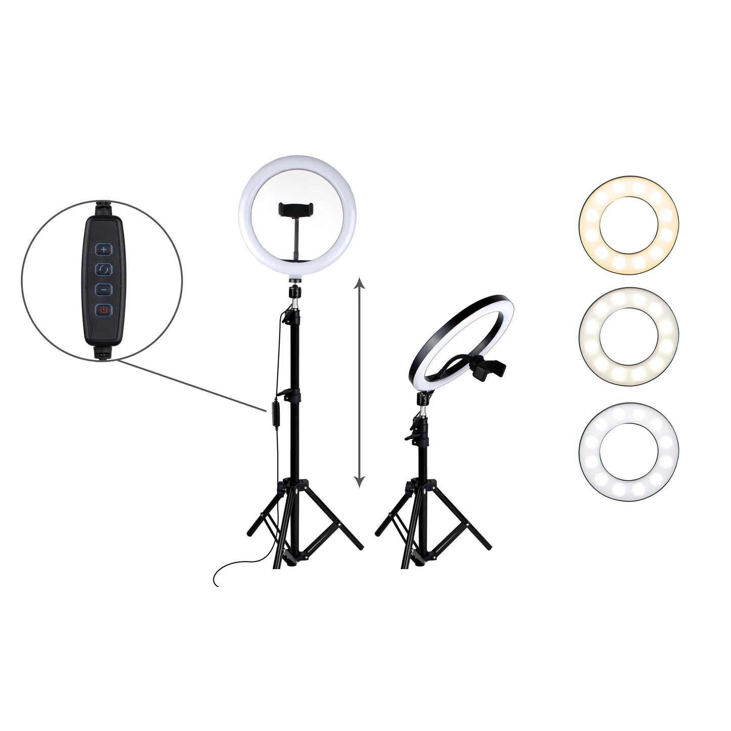 Aduro U-Stream Home Streaming Studio with 10" Ring Light and Tripod DailySale