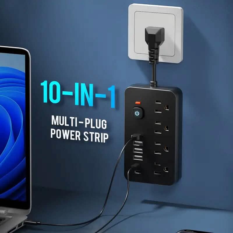 Advanced 10-in-1 Multi-Plug Power Strip DailySale