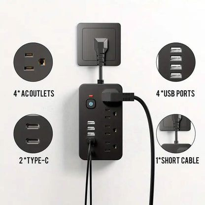 Advanced 10-in-1 Multi-Plug Power Strip DailySale