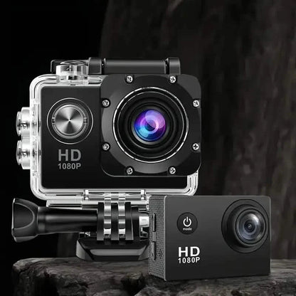 Ultra HD 1080P Action Camera – 140° Wide Angle, Fisheye Lens, LCD Display DailySale