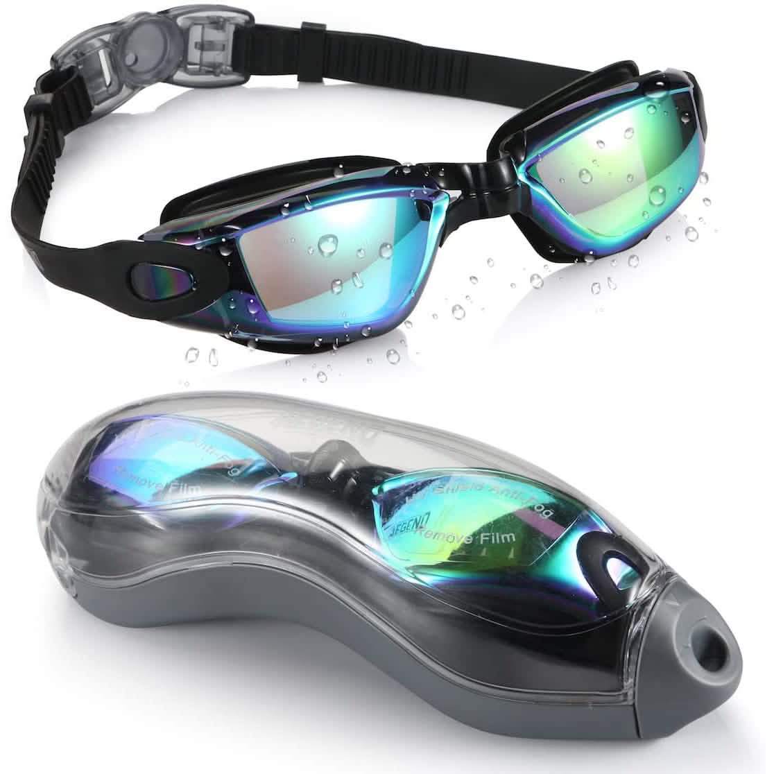 Aegend Swim Goggles No Leaking Full Protection DailySale