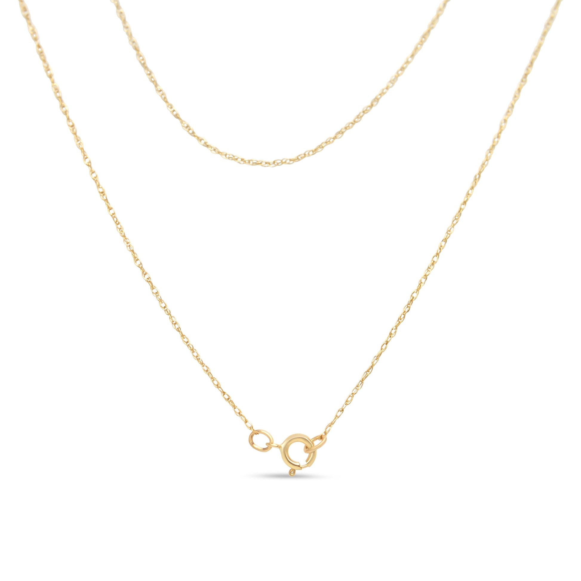 14K Yellow Gold Plated .925 Sterling Silver 1/4 Cttw Round and Baguette-Cut Diamond Composite Heart 18" Pendant Necklace (H-I Color, SI2-I1 Clarity) Bids.com