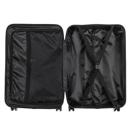 3-Piece Hard Shell Luggage Set with TSA Lock – 20/24/28 Inch 360° Spinner Wheels DailySale