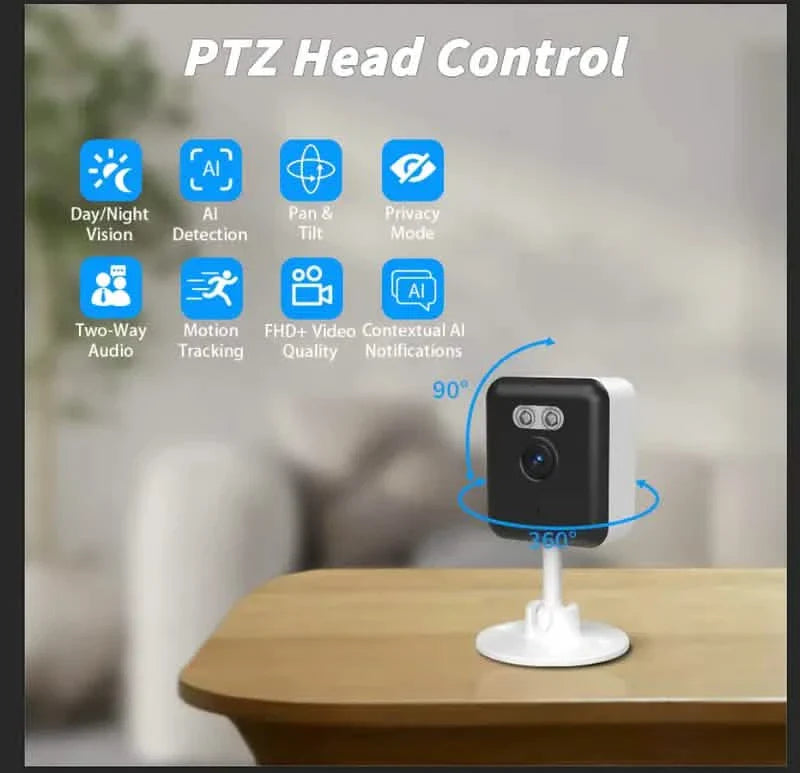 3MP Smart Home Security Camera – Night Vision, Two-Way Audio, Motion Detection, Alexa Compatible DailySale