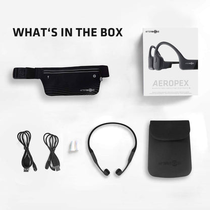 AfterShokz Aeropex - Open-Ear Bluetooth Bone Conduction Sport Headphones DailySale