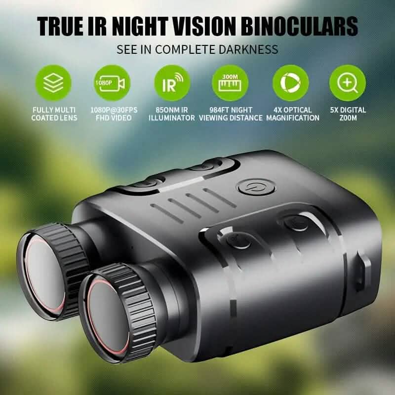 Afterwave HD 1080p Night Vision Device with 5x Digital Zoom Night Vision Goggles DailySale