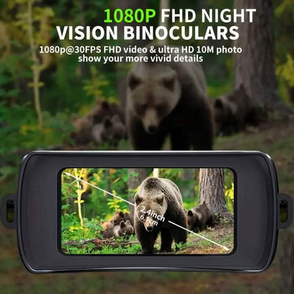 Afterwave HD 1080p Night Vision Device with 5x Digital Zoom Night Vision Goggles DailySale