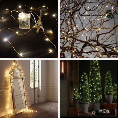 AGPtek 16.5FT 50 Individual LED String Lights Waterproof DailySale