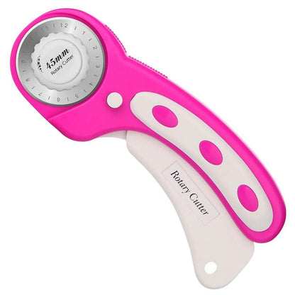 AGPtek 45mm Rotary Cutter with 7 Replacement Rotary Blades and Safety Lock DailySale