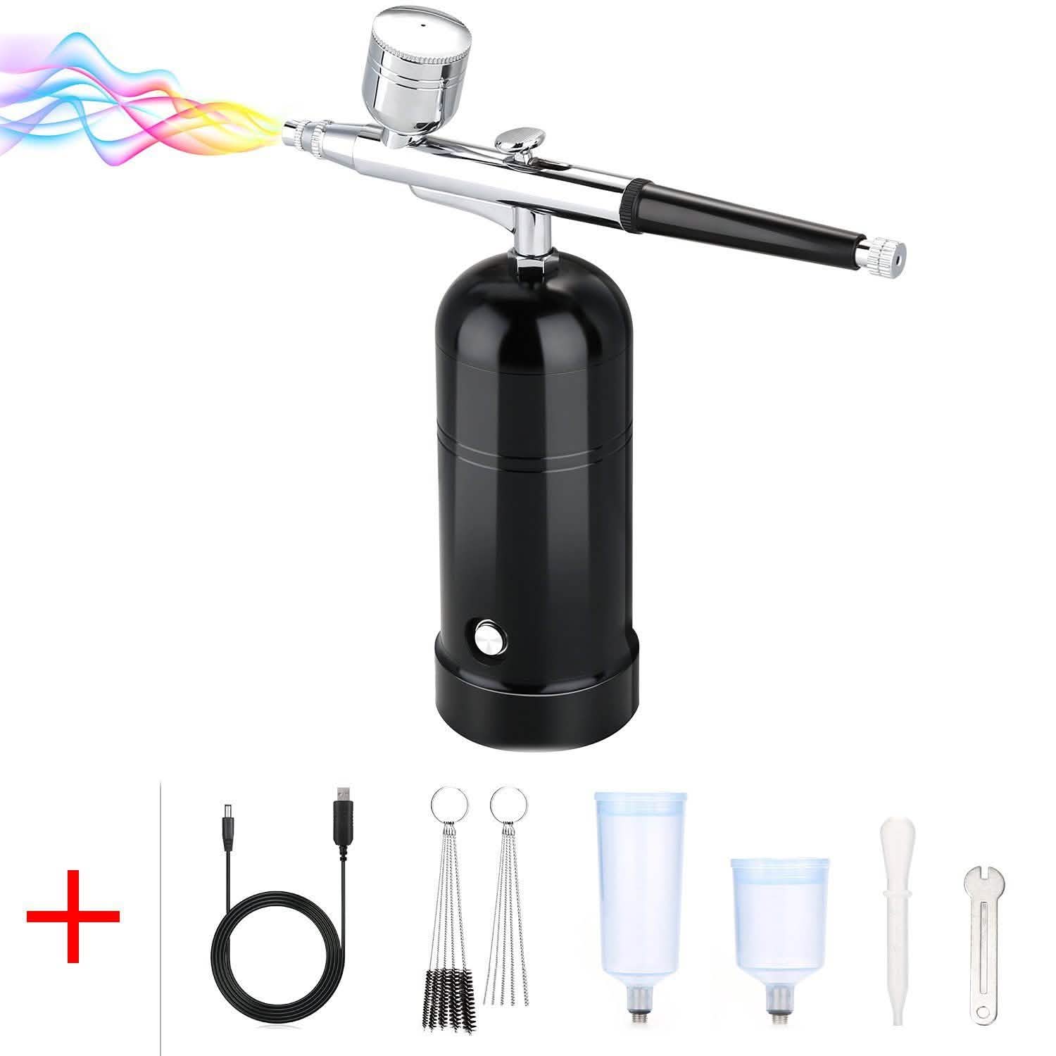 AGPtEK Airbrush Kit Mini Air Compressor DailySale