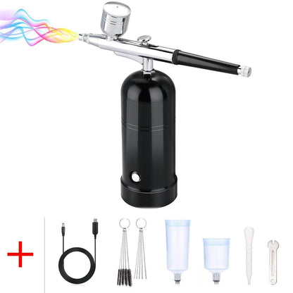 AGPtEK Airbrush Kit Mini Air Compressor DailySale