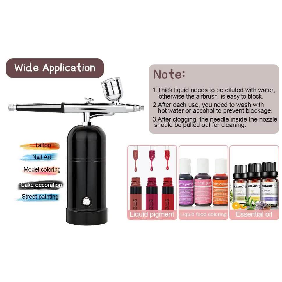 AGPtEK Airbrush Kit Mini Air Compressor DailySale