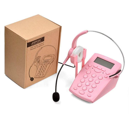 AGPtek Call Center Dialpad Corded Headset Telephone DailySale