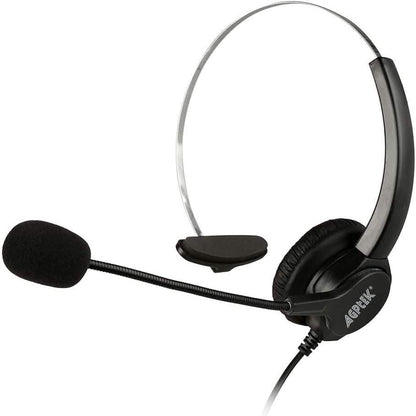 AGPtEK Call Center Hands-Free Noise Cancelling Corded Monaural Headset with Mic Mircrophone DailySale