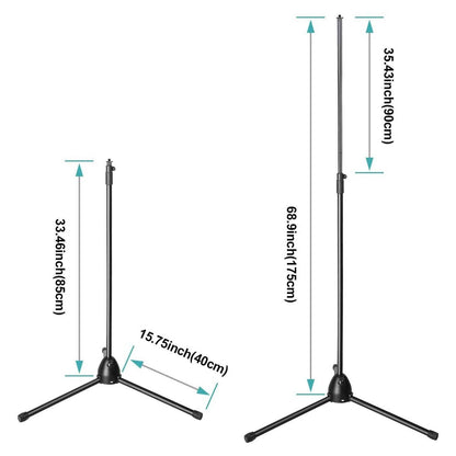AGPtEK Condenser Microphone Stand with Non-Slip Feet DailySale