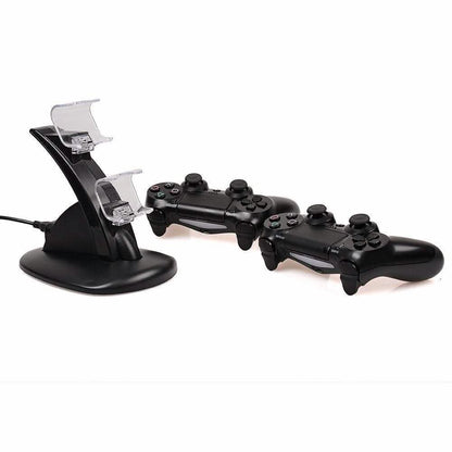 AGPtek Dual USB Charger Charging Docking Station Stand for Sony Playstation 4 PS4 Controller DailySale