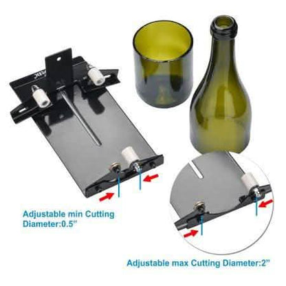 AGPtek Glass Bottle Cutter Machine Cutting Tool DailySale
