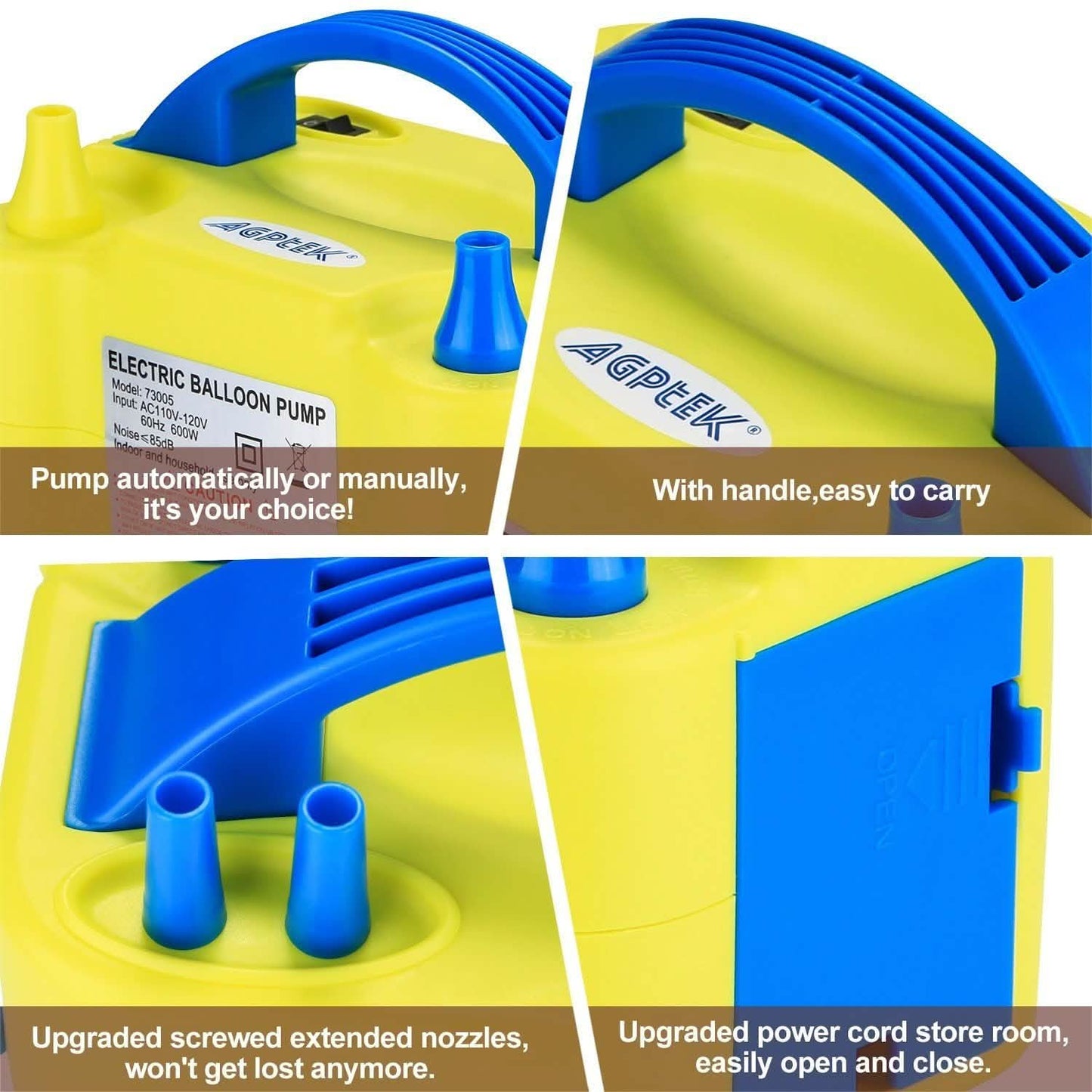 AGPtEK Portable Electric Air Balloon Pump DailySale
