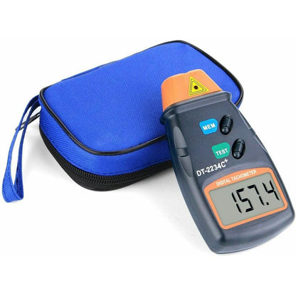 AGPtek Professional Digital Laser Photo Tachometer Non Contact RPM Tach Auto DailySale