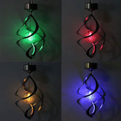 AGPtEK Solar Power LED Color Changing Wind Chime For Outdoor Garden Courtyard DailySale
