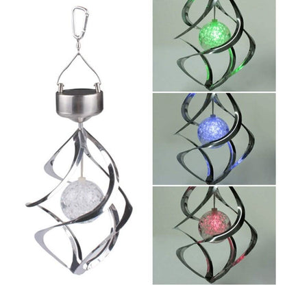 AGPtEK Solar Power LED Color Changing Wind Chime For Outdoor Garden Courtyard DailySale