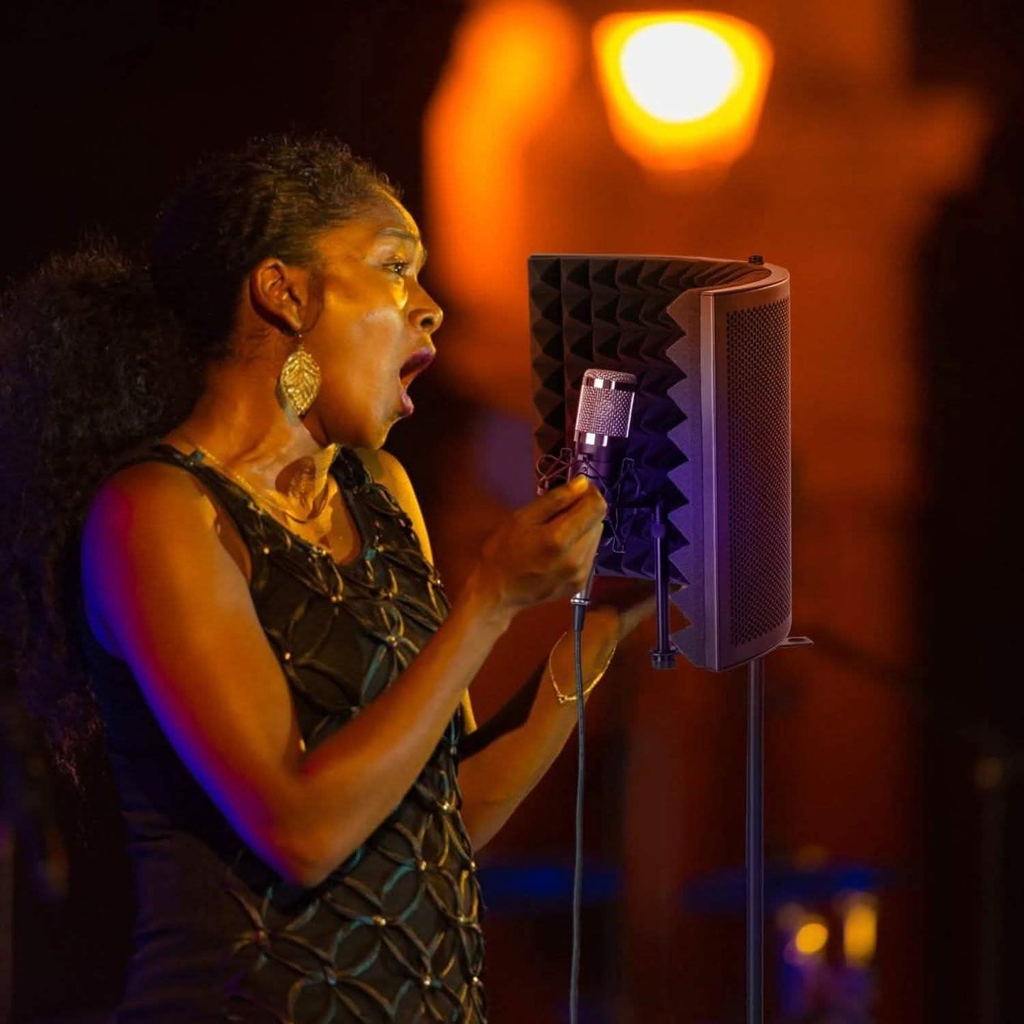 AGPTEK Studio Microphone Foam Shield Soundproofing DailySale