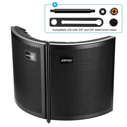 AGPTEK Studio Microphone Foam Shield Soundproofing DailySale