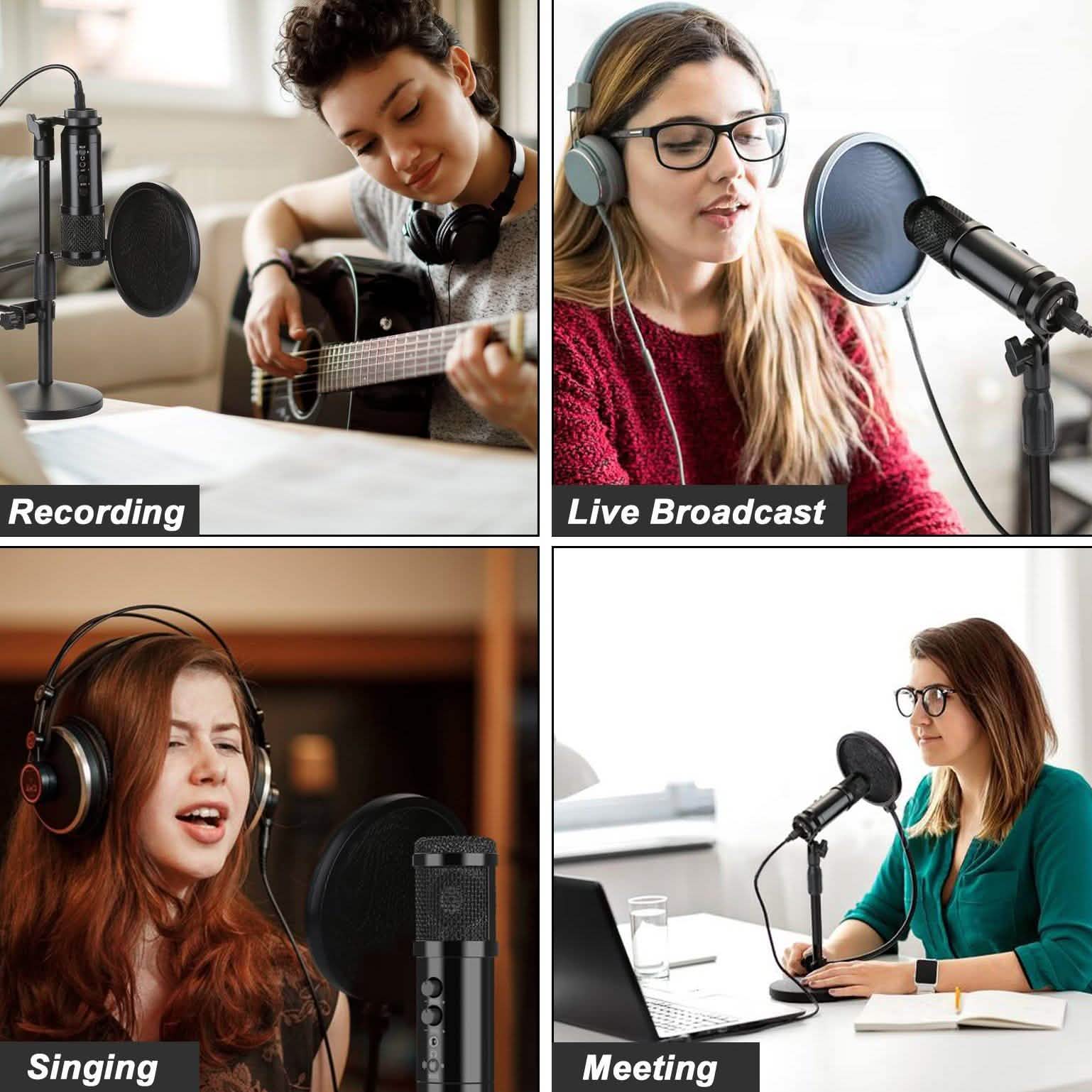 AGPtEK USB Condenser Microphone DailySale